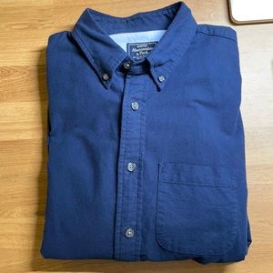 dark blue flannel